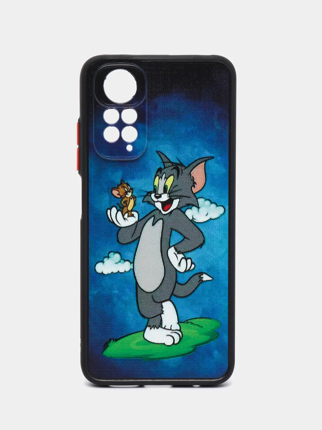 Синий чехол с рисунком на Xiaomi Redmi Note 11 4G и Redmi Note 11S 4G (Редми Нот 11 и  Нот 11с)