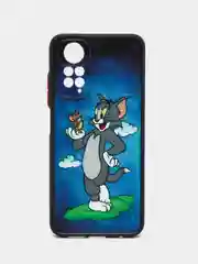 Синий чехол с рисунком на Xiaomi Redmi Note 11 4G и Redmi Note 11S 4G (Редми Нот 11 и  Нот 11с)