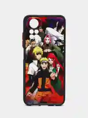 Оранжевый чехол с рисунком на Xiaomi Redmi Note 11 4G и Redmi Note 11S 4G (Редми Нот 11 и  Нот 11с)