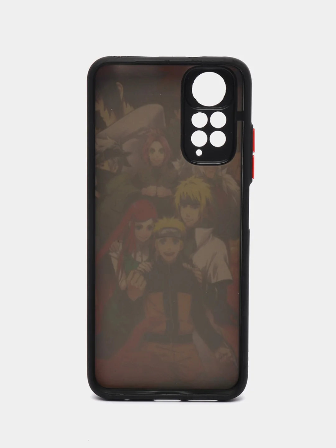 Оранжевый чехол с рисунком на Xiaomi Redmi Note 11 4G и Redmi Note 11S 4G (Редми Нот 11 и  Нот 11с)