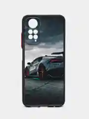 Хром чехол с рисунком на Xiaomi Redmi Note 11 4G и Redmi Note 11S 4G (Редми Нот 11 и  Нот 11с)