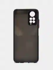 Черный чехол с рисунком на Xiaomi Redmi Note 11 4G и Redmi Note 11S 4G (Редми Нот 11 и  Нот 11с)