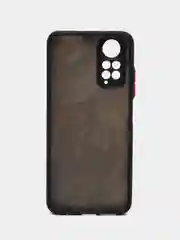 Бордовый чехол с рисунком на Xiaomi Redmi Note 11 4G и Redmi Note 11S 4G (Редми Нот 11 и  Нот 11с)