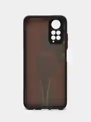 Розовый чехол с рисунком на Xiaomi Redmi Note 11 4G и Redmi Note 11S 4G (Редми Нот 11 и  Нот 11с)