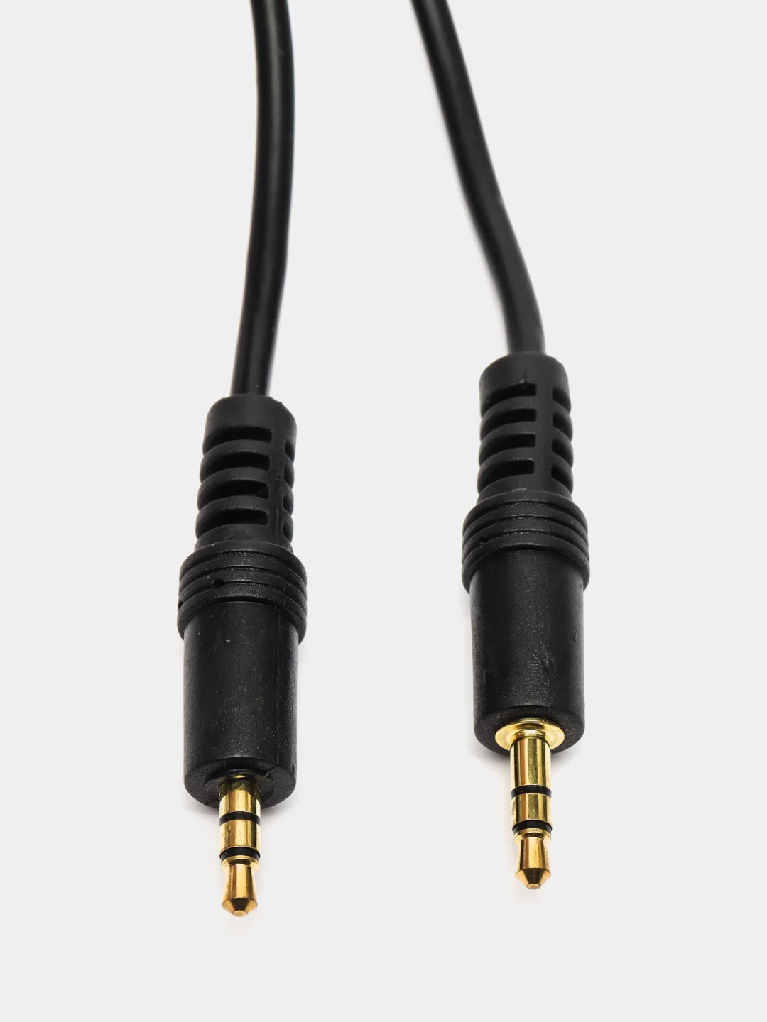 Черный аудио кабель AUX, jack 3,5 мм