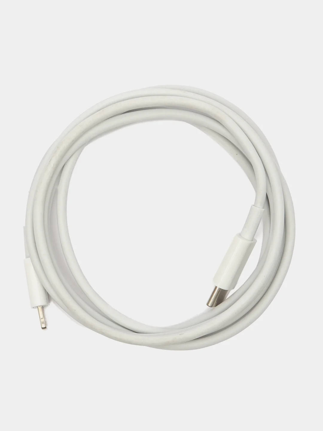 Белый блок питания для iPhone, 20w, с быстрой зарядкой, с кабелем Type-C - lightning