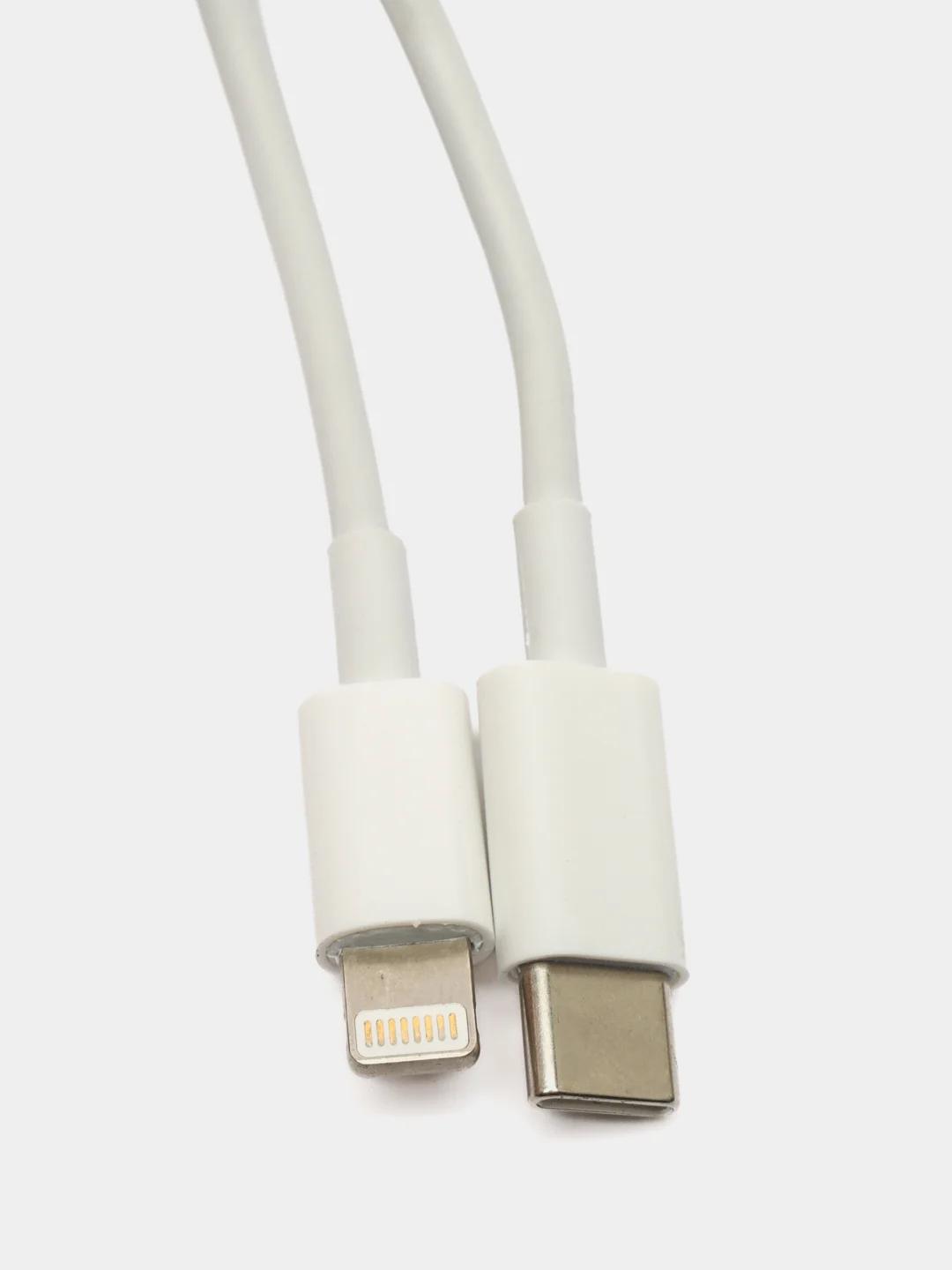 Белый блок питания для iPhone, 20w, с быстрой зарядкой, с кабелем Type-C - lightning