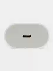 Серый блок питания для iPhone, 20w, с быстрой зарядкой, с кабелем Type-C - lightning