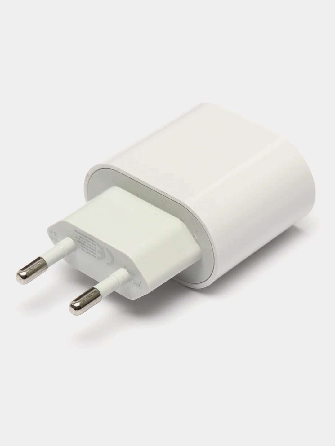 Серый блок питания для iPhone, 20w, с быстрой зарядкой, с кабелем Type-C - lightning