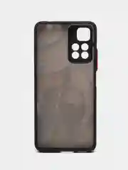 Бордовый чехол с ярким рисунком/принтом на Xiaomi Note 11 Pro+ 5G (Китайская версия)