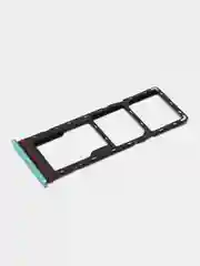 Бирюзовый держатель сим карты, сим лоток, контейнер SIM для Tecno Spark 7 / 8C / GO 2022