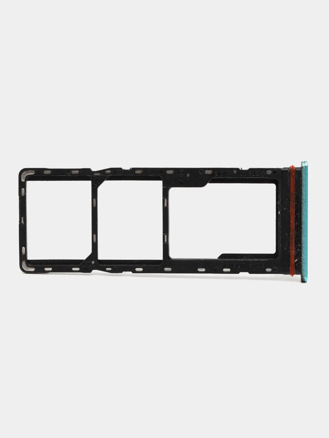 Бирюзовый держатель сим карты, сим лоток, контейнер SIM для Tecno Spark 7 / 8C / GO 2022