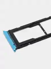Синий держатель сим карты, сим лоток, контейнер SIM для Tecno Spark 7 / 8C / GO 2022