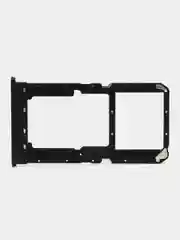 Черный держатель сим карты, сим лоток, контейнер SIM для Realme C11 2021 / C15 / 8i / 9 Pro