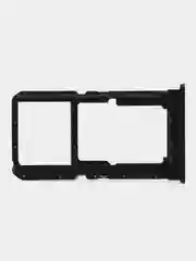 Черный держатель сим карты, сим лоток, контейнер SIM для Realme C11 2021 / C15 / 8i / 9 Pro