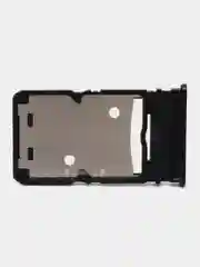 Черный держатель сим карты, сим лоток, контейнер SIM для Tecno Camon 17P / 18P / 19 Neo