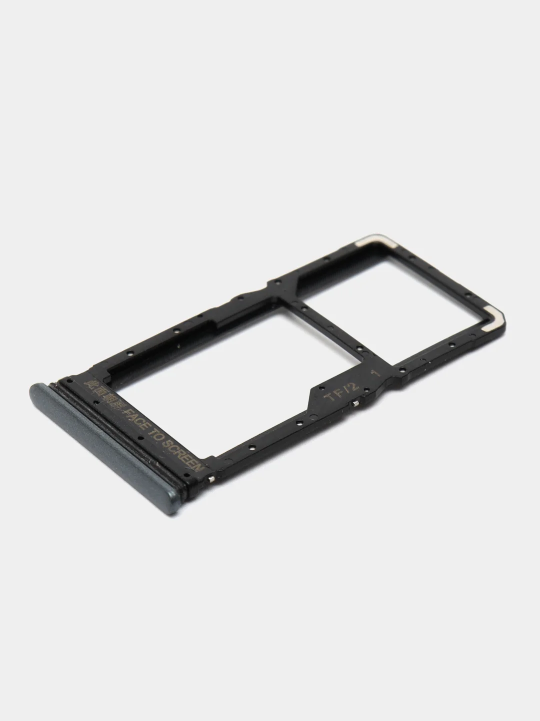 Черный держатель сим карты, сим лоток, контейнер SIM Poco M3 Pro / M4 Pro / X5 Pro / 4G / 5G