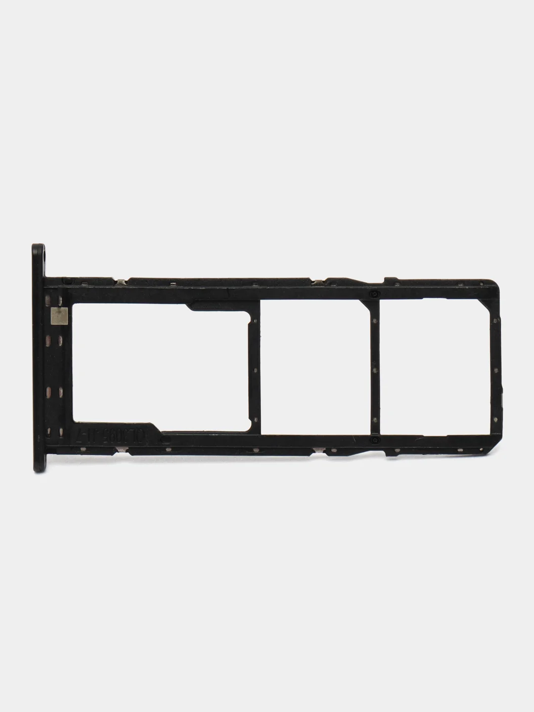Черный держатель сим карты, сим лоток, контейнер SIM Samsung A01 Core / A03 Core / A03 / A03S /