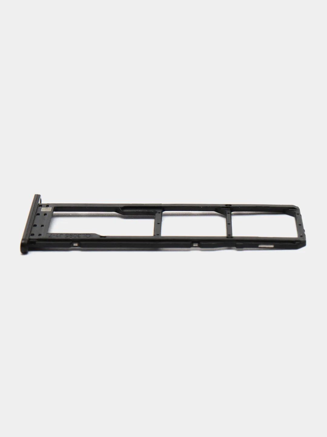 Черный держатель сим карты, сим лоток, контейнер SIM Samsung A01 Core / A03 Core / A03 / A03S /