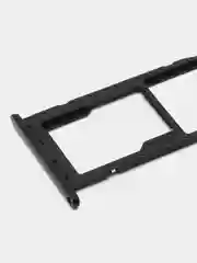 Черный держатель сим карты, сим лоток, контейнер SIM Samsung A01 Core / A03 Core / A03 / A03S /