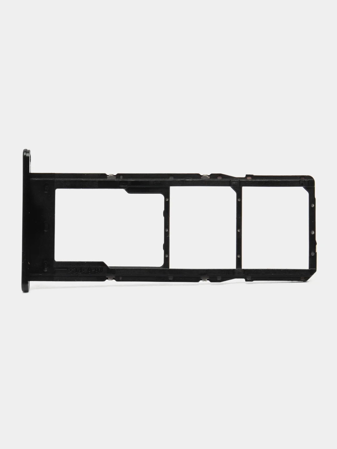 Черный держатель сим карты, сим лоток, контейнер SIM Samsung A14 / A23 / M31 / M32