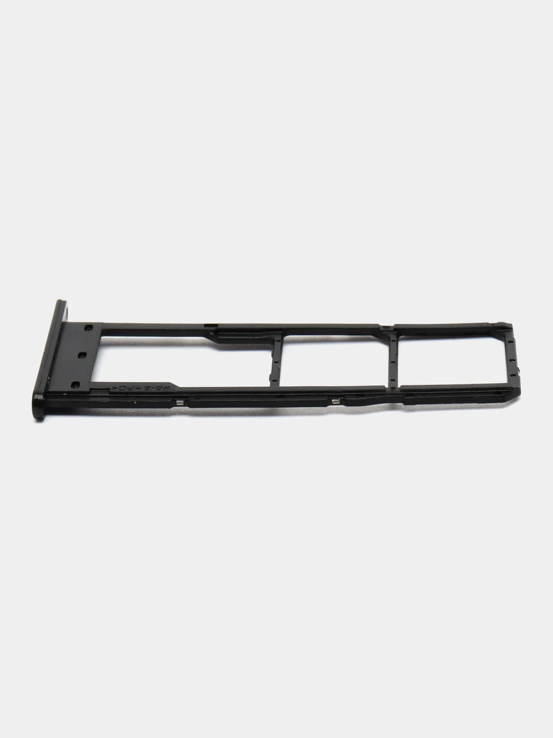 Черный держатель сим карты, сим лоток, контейнер SIM Samsung A14 / A23 / M31 / M32
