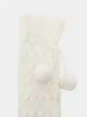 Коралловый носки гетры  новогодние, махровые, мягкие, длинные, чулки, тапочки, пушистые