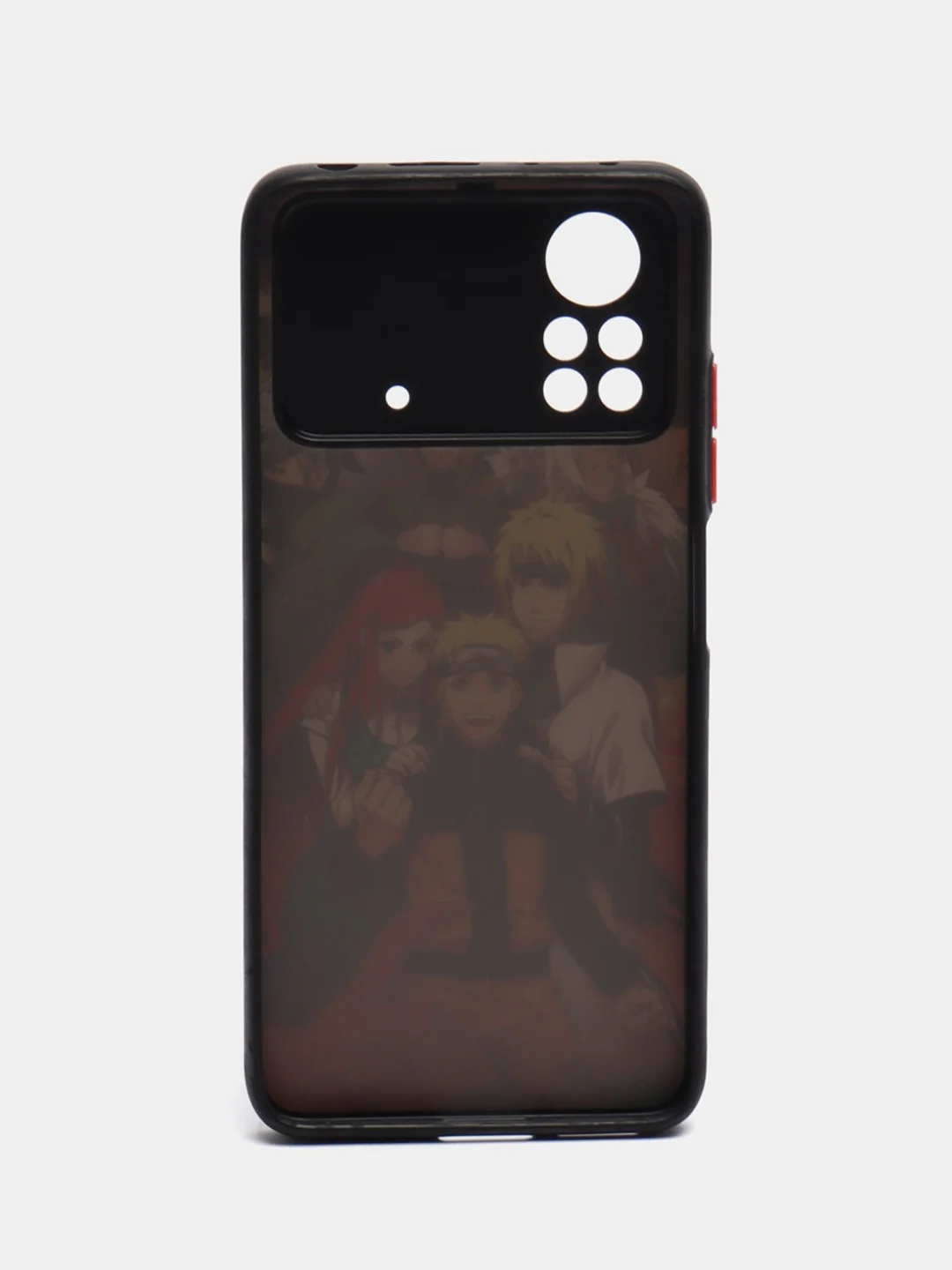 Оранжевый чехол с рисунком на Xiaomi Poco X4 Pro 5G (Сяоми Поко Х4 Про 5G)