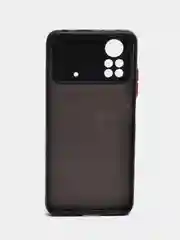 Серый чехол с рисунком на Xiaomi Poco X4 Pro 5G (Сяоми Поко Х4 Про 5G)