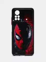 Алый чехол с рисунком на Xiaomi Poco X4 Pro 5G (Сяоми Поко Х4 Про 5G)