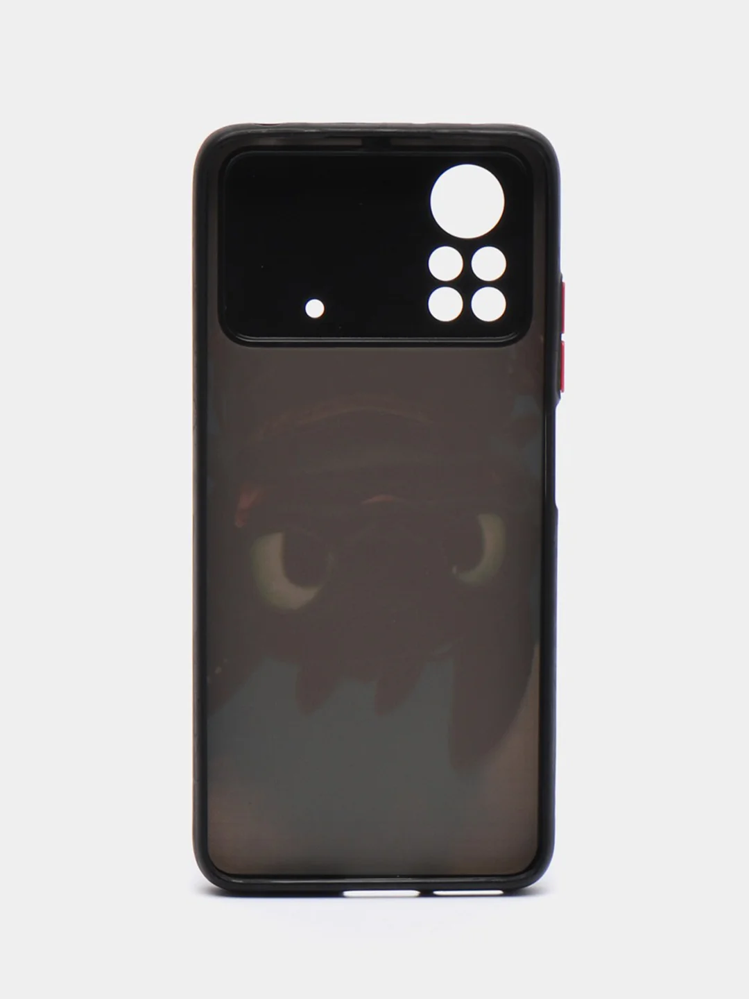 Угольный чехол с рисунком на Xiaomi Poco X4 Pro 5G (Сяоми Поко Х4 Про 5G)