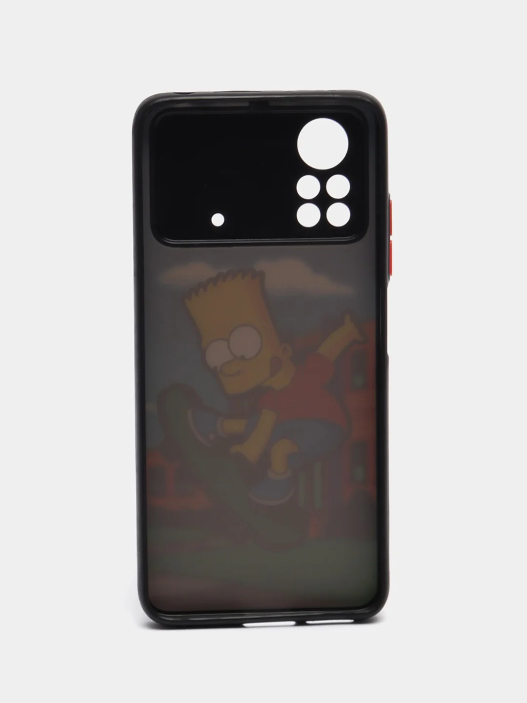 Голубой чехол с рисунком на Xiaomi Poco X4 Pro 5G (Сяоми Поко Х4 Про 5G)
