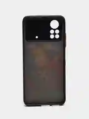 Голубой чехол с рисунком на Xiaomi Poco X4 Pro 5G (Сяоми Поко Х4 Про 5G)