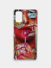 Карамельный чехол Samsung Galaxy A41 (Самсунг Галакси А41) чехол силиконовый с рисунком