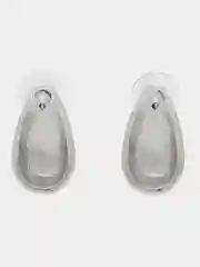 Серебряный серьги женские капли,пусеты гвоздики боттега,серьги дутые