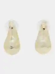 Золотой серьги капли небольшие