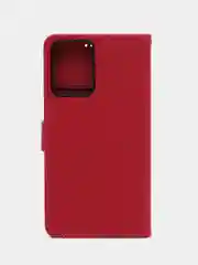 Темно-синий чехол книжка для Xiaomi Redmi Note 12 5G, кожаный PU