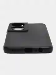 Черный чехол Honor X7b / Хонор Х7б черный, силиконовый, матовый