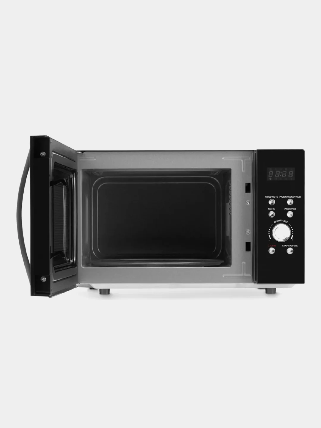 Микроволновая Печь Hyundai HYM-D2078 23л. 800Вт черный/серебристый