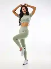 Бирюзовый лосины спортивные леггинсы для йоги и фитнеса утягивающие тайтсы спортивный костюм женский