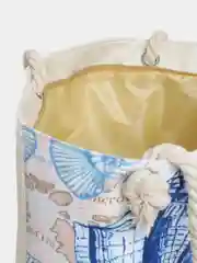 Небесно-голубой сумка пляжная женская, 50*33*16 см
