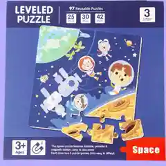 Магнитный пазл книжка для детей 3в1