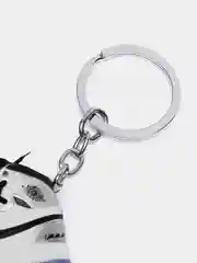 Серебряный брелок-игрушка "Кроссовок Nike" для ключей, сумки, рюкзака