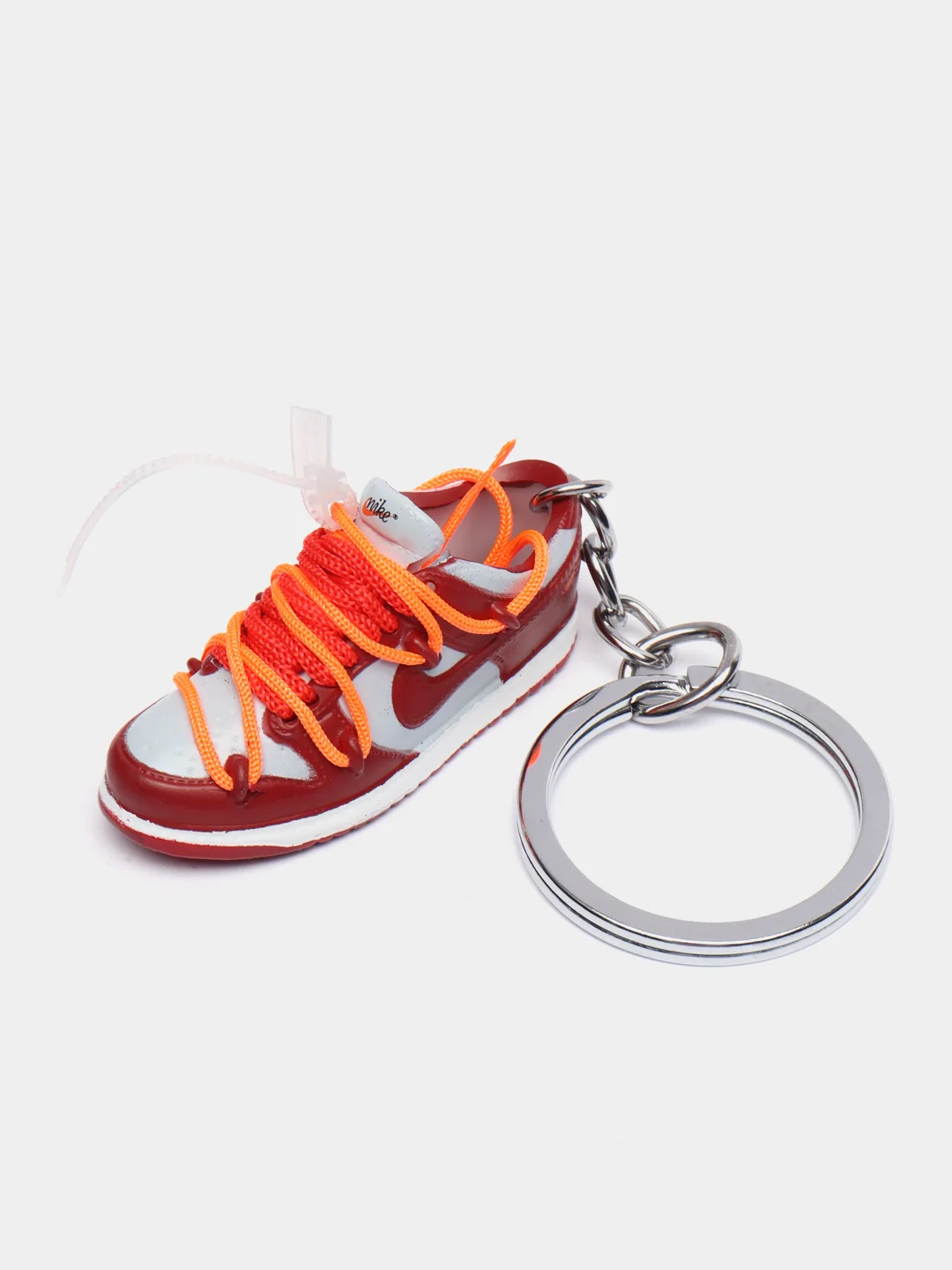 Вишнёвый брелок-игрушка "Кроссовок Nike Dunk Low", для ключей, сумки, рюкзака