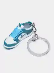 Голубой брелок-игрушка "Кроссовок Nike Dunk Low", для ключей, сумки, рюкзака
