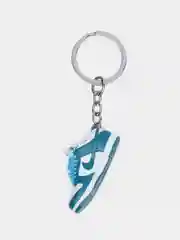 Голубой брелок-игрушка "Кроссовок Nike Dunk Low", для ключей, сумки, рюкзака