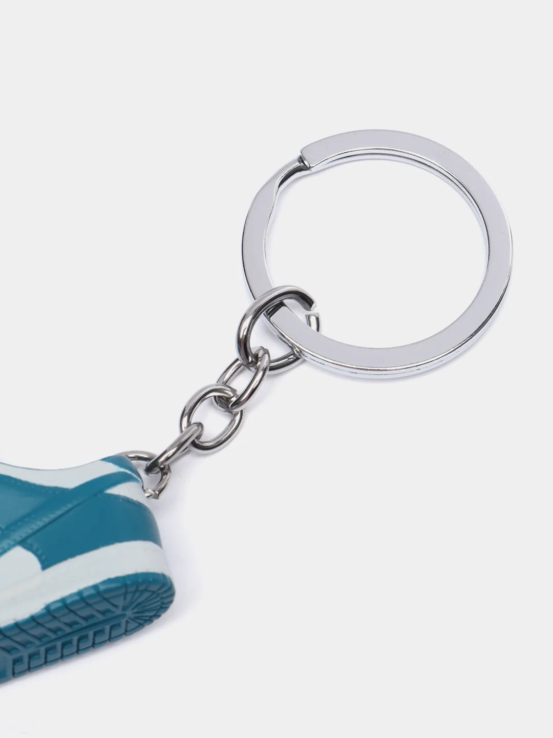 Голубой брелок-игрушка "Кроссовок Nike Dunk Low", для ключей, сумки, рюкзака
