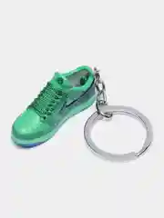 Зеленый брелок-игрушка "Кроссовок Nike Dunk Low", для ключей, сумки, рюкзака