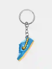 Лазурный брелок-игрушка "Кроссовок Nike Dunk Low", для ключей, сумки, рюкзака