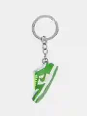 Салатовый брелок-игрушка "Кроссовок Nike Dunk Low", для ключей, сумки, рюкзака